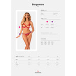 OBSESSIVE - BERGAMORE-SET ZWEITEILIG XS/S