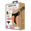 PRETTY LOVE - HARNESS-HOSE UNIVERSAL-HARNESS MIT DILDO TOM 20 CM NATUR