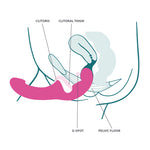 FUN FACTORY - SHARE LITE DOPPELDILDO DEEP SEA BLUE