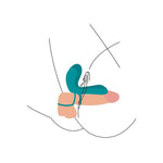 XOCOON - VIBRATORRING FÜR PAARE GRÜN