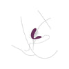 XOCOON - GEBUNDENER VIBRATOR FÜR LIEBESPAARE, LILA