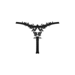 OBSESSIVE - CELIA NOIR THONG XS/S