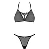 OBSESSIVE - CELIA NOIR SET 2 STÜCK XS/S