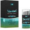 INTT - KRAFTVOLLES INTIMSTIMULIERENDES FLÜSSIGES VIBRATOR-GEL GIN & TONIC 15 ml