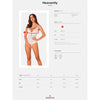 OBSESSIVE - HEAVENLY CROTCHLESS TEDDY XS/S