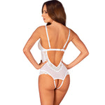 OBSESSIVE - HEAVENLY CROTCHLESS TEDDY XS/S