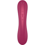 SATISFYER - CURVE TRINITY 1 AIR PULSE VIBRATION RED