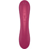 SATISFYER - CURVE TRINITY 1 AIR PULSE VIBRATION RED