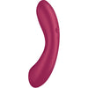 SATISFYER - CURVE TRINITY 1 AIR PULSE VIBRATION RED