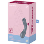 SATISFYER - CURVE TRINITY 1 AIR PULSE VIBRATION RED