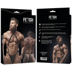FETISH SUBMISSIVE ATTITUDE - JOCKSTRAP-GURT FÜR HERREN AUS ÖKO-LEDER