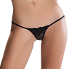 PASSION - MICRO THONG SCHWARZ EINE GRÖSSE MIT SPITZE