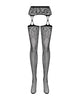 OBSESSIVE - S206 STRUMPFHOSE MIT SCHWARZEM GARTER S/M/L