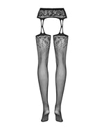 OBSESSIVE - S206 STRUMPFHOSE MIT SCHWARZEM GARTER S/M/L