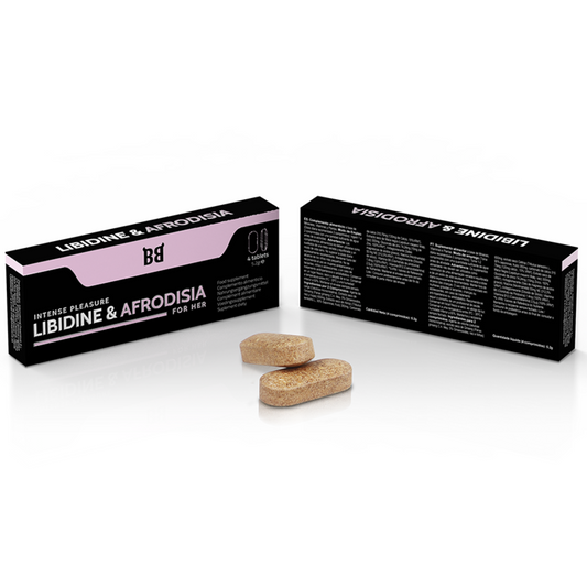 BLACK BULL - LIBIDINE & AFRODISIA INTENSIVES VERGNÜGEN FÜR SIE 4 TABLETTEN