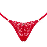OBSESSIVE - LACELOVE THONG ROT XS/S