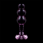 NEBULA SERIES BY IBIZA - MODELL 1 STECKER BOROSILIKATGLAS TRANSPARENT 10.5 CM -O- 3 CM