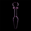 NEBULA SERIES BY IBIZA - MODEL 7 ANALPLUG BOROSILIKATGLAS KLAR 13.5 CM -O- 3 CM