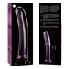 NEBULA SERIES BY IBIZA - MODELL 9 DILDO BOROSILIKATGLAS KLAR 15.5 CM -O- 2.5 CM