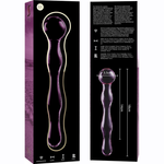 NEBULA SERIES BY IBIZA - MODELL 13 DILDO BOROSILIKATGLAS KLAR 18 CM -O- 3.5 CM