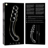 NEBULA SERIES BY IBIZA - MODELL 14 DILDO BOROSILIKATGLAS KLAR 18.5 CM -O- 3 CM