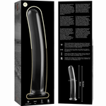 NEBULA SERIES BY IBIZA - MODELL 17 DILDO BOROSILIKATGLAS KLAR 18.5 CM -O- 3 CM