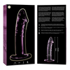 NEBULA SERIES BY IBIZA - MODELL 19 DILDO BOROSILIKATGLAS KLAR 18.5 CM -O- 4 CM
