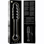 NEBULA SERIES BY IBIZA - MODELL 20 DILDO BOROSILIKATGLAS KLAR 20.5 CM -O- 3 CM