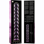 NEBULA SERIES BY IBIZA - MODELL 22 DILDO BOROSILIKATGLAS KLAR 21.5 CM -O- 2.5 CM