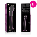 NEBULA SERIES BY IBIZA - MODELL 11 DILDO BOROSILIKATGLAS KLAR 16 CM -O- 3 CM