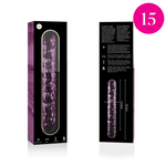 NEBULA SERIES BY IBIZA - MODELL 15 DILDO BOROSILIKATGLAS KLAR 18.5 CM -O- 3 CM