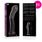NEBULA SERIES BY IBIZA - MODELL 18 DILDO BOROSILIKATGLAS KLAR 18.5 CM -O- 3.5 CM