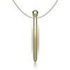 IBIZA - CLIT POCKET STIMULATOR HALSKETTE USB-LADEGERT 12 VIBRATIONSMODI GOLDEN 12,2 X 1,5
