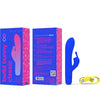 B SWISH - BWILD BUNNY INFINITE KLASSISCHER WIEDERAUFLADBARER VIBRATOR AUS BLAUEM SILIKON