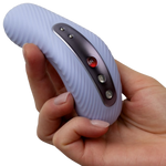 FUN FACTORY - LAYA III WIEDERAUFLADBARER AUFLEGVIBRATOR SALBEIGRÜN