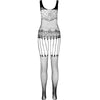 PASSION - ECO COLLECTION BODYSTOCKING ECO BS001 SCHWARZ