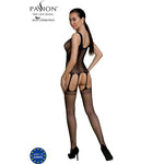 PASSION - ECO COLLECTION BODYSTOCKING ECO BS007 SCHWARZ