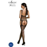 PASSION - ECO COLLECTION BODYSTOCKING ECO BS008 SCHWARZ