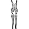 PASSION - ECO COLLECTION BODYSTOCKING ECO BS009 SCHWARZ