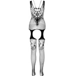 PASSION - ECO COLLECTION BODYSTOCKING ECO BS011 SCHWARZ