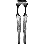 PASSION - ECO COLLECTION BODYSTOCKING ECO S002 SCHWARZ