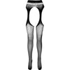 PASSION - ECO COLLECTION BODYSTOCKING ECO S002 SCHWARZ