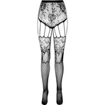 PASSION - ECO COLLECTION BODYSTOCKING ECO S004 SCHWARZ