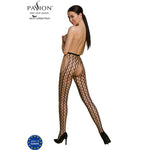 PASSION - ECO COLLECTION BODYSTOCKING ECO S007 SCHWARZ