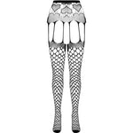 PASSION - ECO COLLECTION BODYSTOCKING ECO S009 SCHWARZ