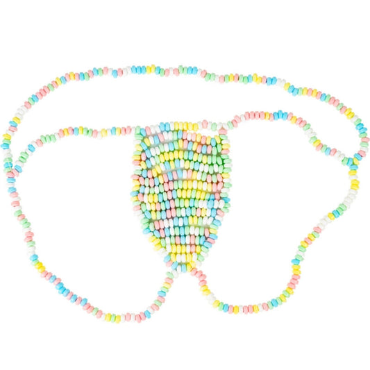 SPENCER & FLEETWOOD - RAINBOW CANDY THONG CANDY JOCKSTRAP