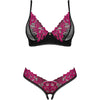 OBSESSIVE - ROSENTY SET ZWEITEILIG XS/S