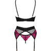 OBSESSIVE - ROSENTY-SET DREITEILIG XS/S