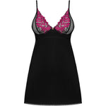 OBSESSIVE - ROSENTY CHEMISE & TANGA XS/S