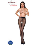 PASSION - TIOPEN 011 SCHWARZE STRUMPFHOSE 1/2 20 DEN
